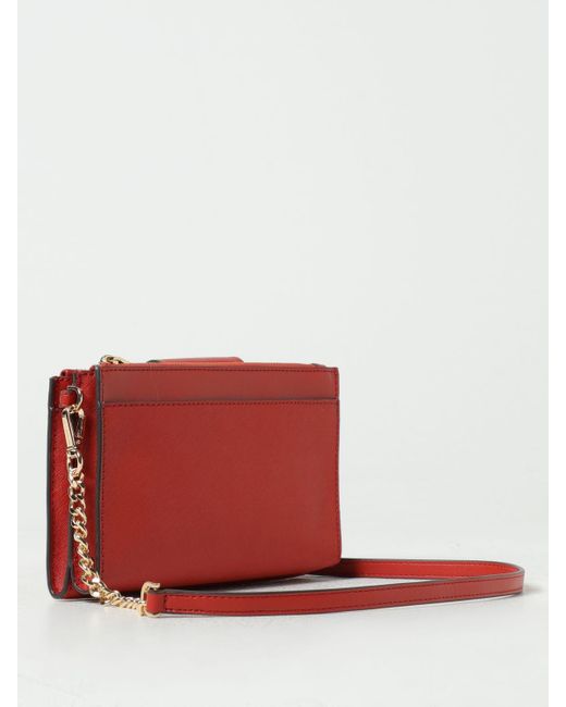 Michael Kors Michael Ruby Bag In Saffiano Leather in Red Lyst