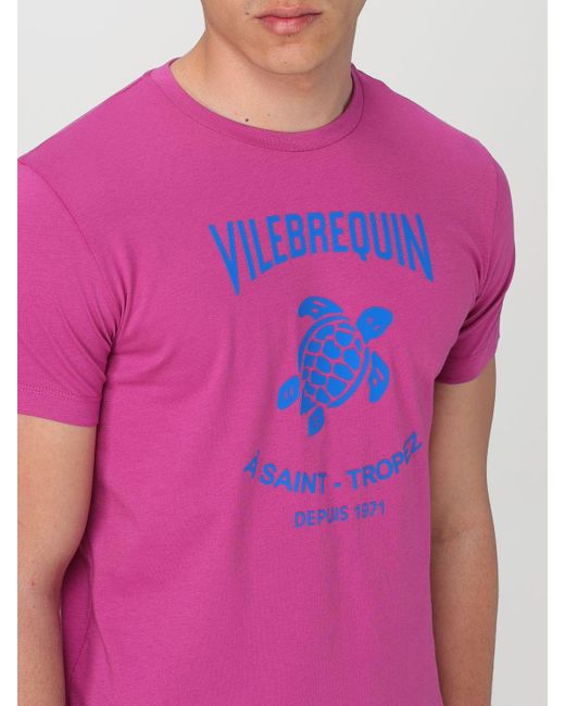 Vilebrequin Purple T-shirt for men