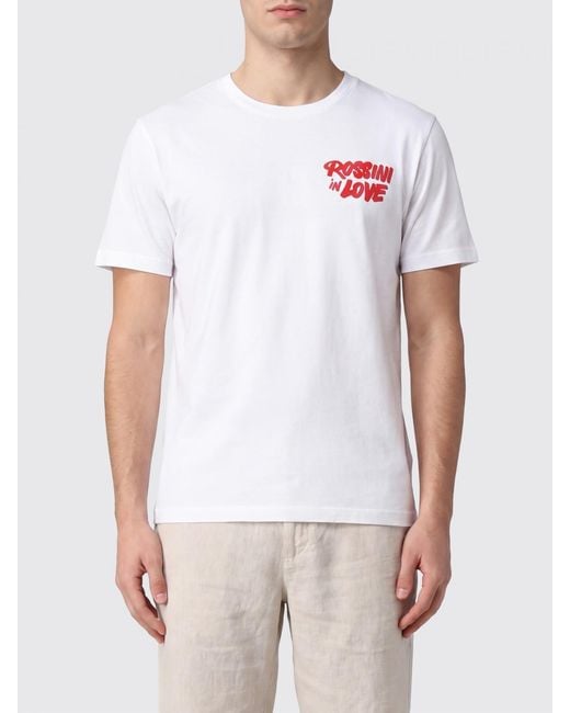 Mc2 Saint Barth White Printed Cotton T-Shirt for men