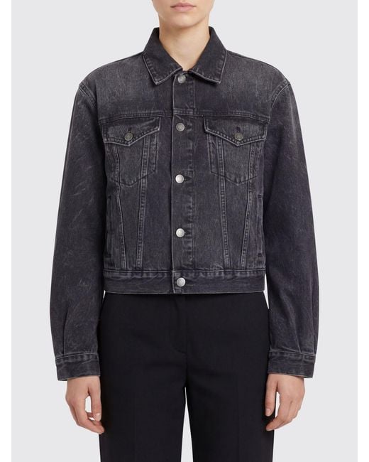 Haikure Blue Cotton Denim Jacket
