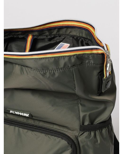 K-Way Green The Maizy Nylon Backpack With Logo
