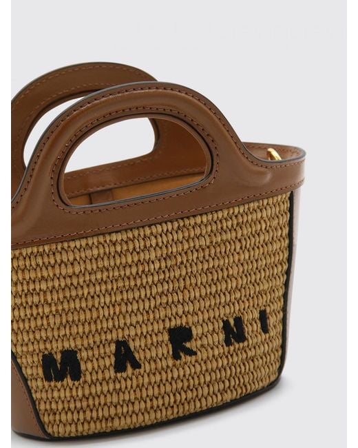 Marni Brown Tropicalia Bag