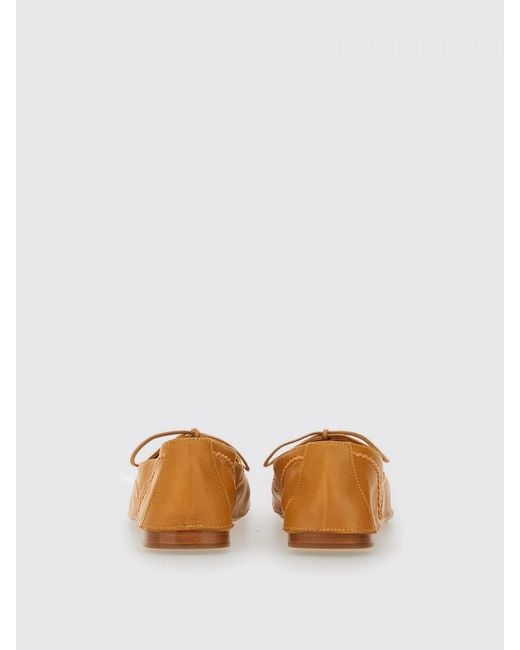 Hereu Brown Flat Shoes