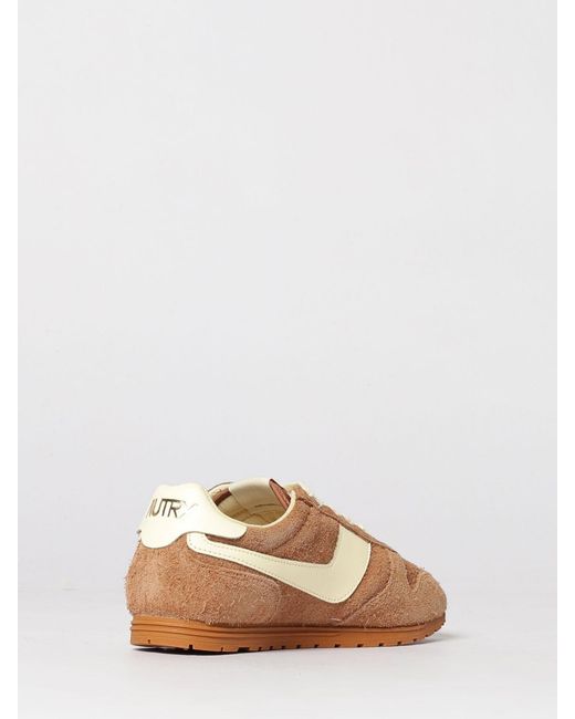 Autry Brown Windspin Sneakers