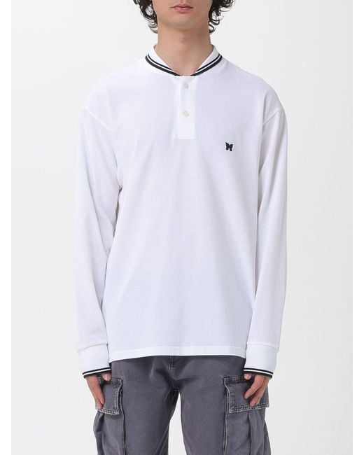 Needles White T-Shirt for men