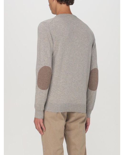 Brooksfield Gray Sweater for men