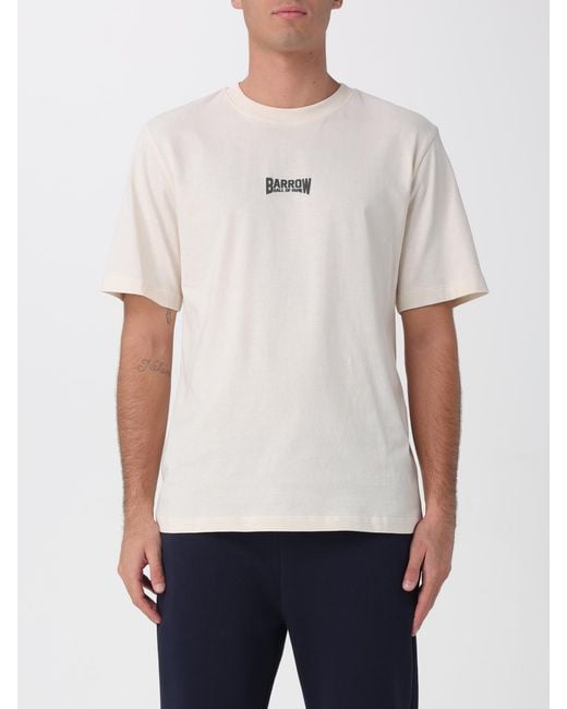 Barrow White T-Shirt for men
