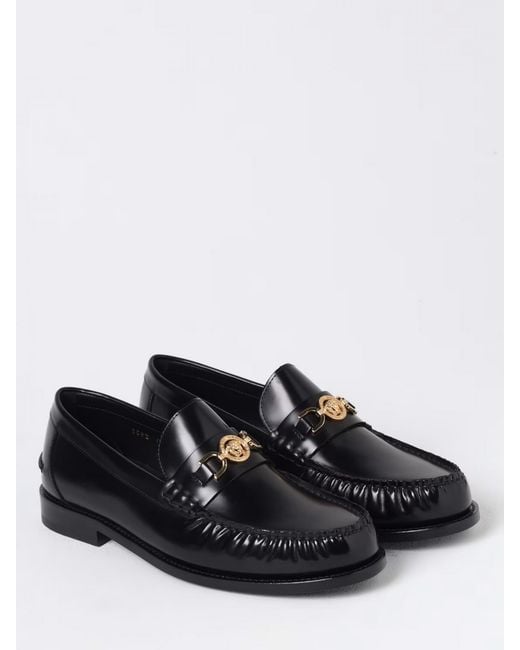 Versace Black Medusa '95 Loafers for men