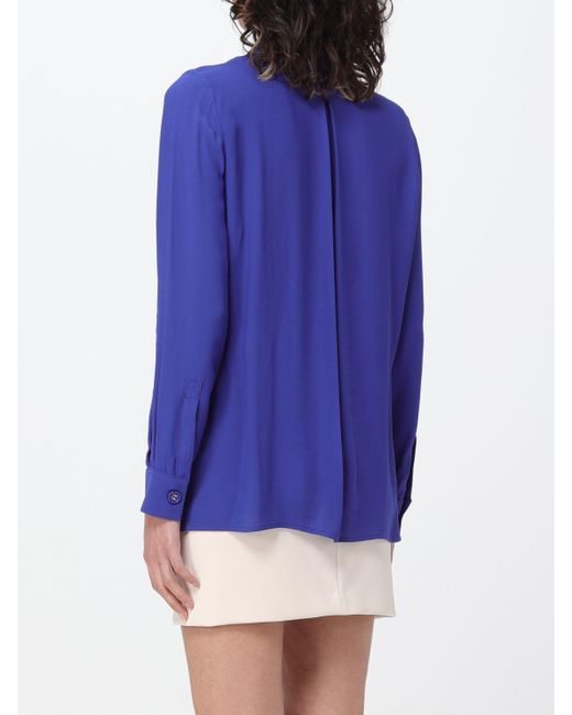 Camisa Elisabetta Franchi de color Blue