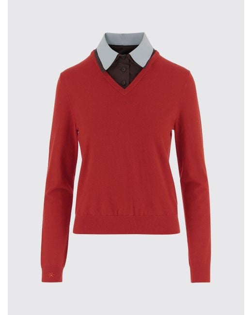 Jersey Mujer Tory Burch de color Red