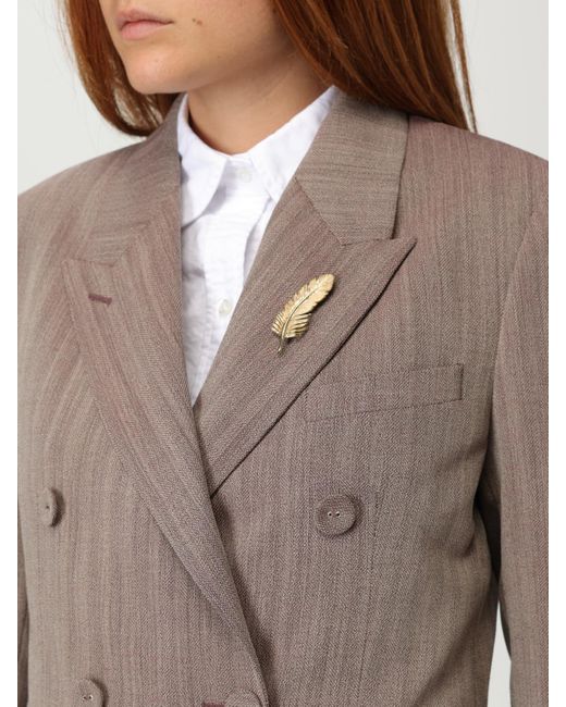 Golden Goose Deluxe Brand Gray Blazer