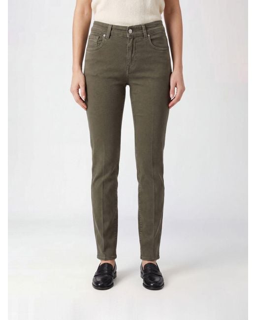 7 For All Mankind Gray Cropped Jeans