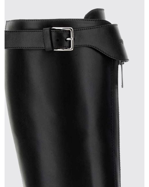 McQueen Black Boots