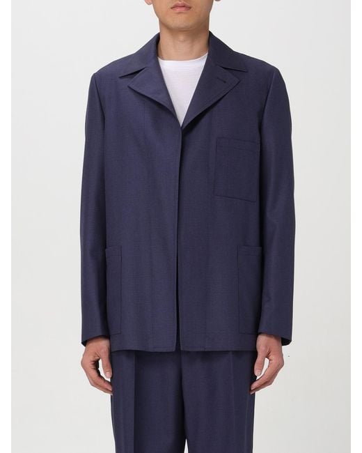 Fendi Blue Jacket for men