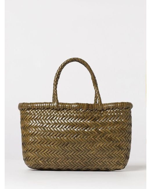 Dragon Diffusion Black Triple Jump Small Woven Leather Bag