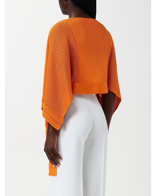 Alberta Ferretti Orange Jumper