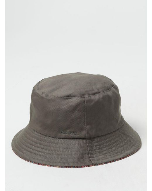 Cappello reversibile in twill e nylon di Paul Smith in Natural