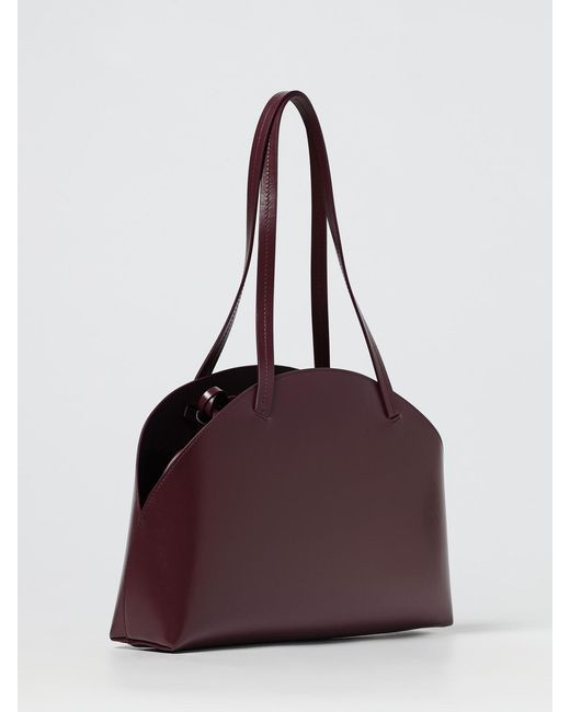 Jil Sander Purple Shoulder Bag