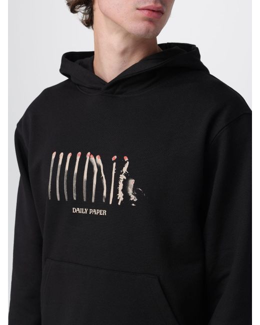 Sudadera Hombre Daily Paper de hombre de color Black