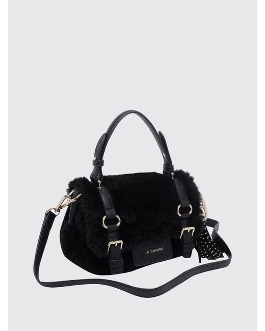 La Carrie Black Handbag