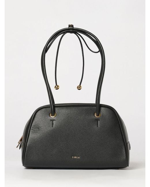Furla Black Shoulder Bag