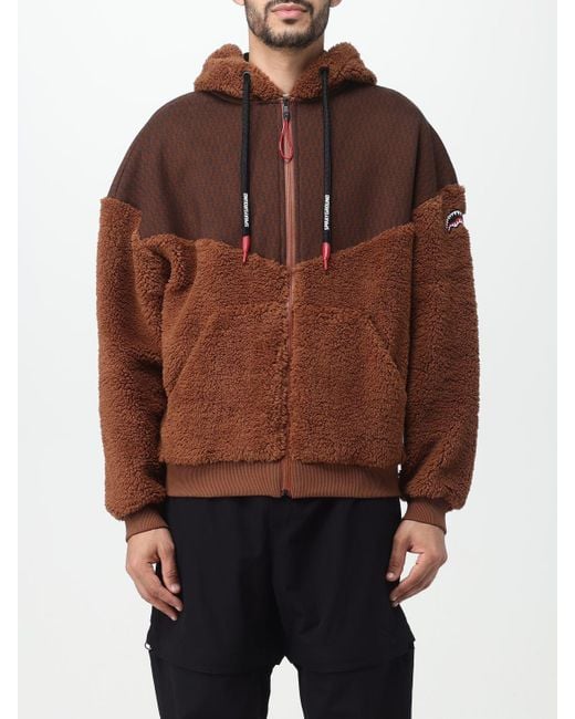 Sprayground Brown Sweatshirt for men