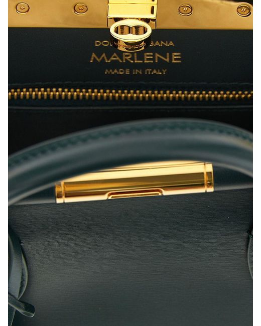 Dolce & Gabbana Green Dolce &Amp Gabbana Marlene Leather Bag