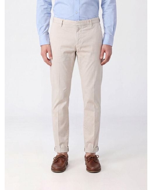 Dondup Multicolor Stretch Cotton Chino Trousers for men