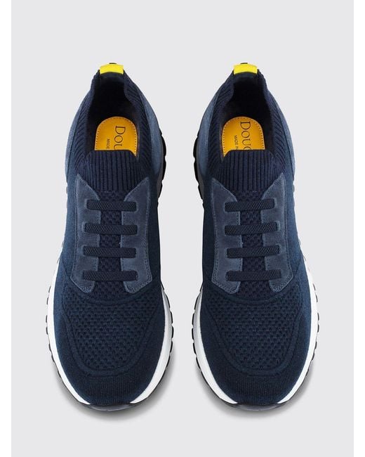 Doucal's Blue Sneakers for men