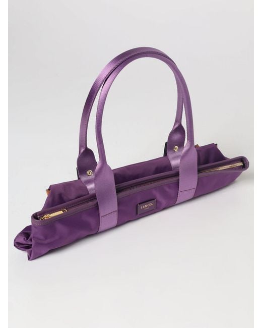 Borsa Mistral Rollable di Lancel in Purple