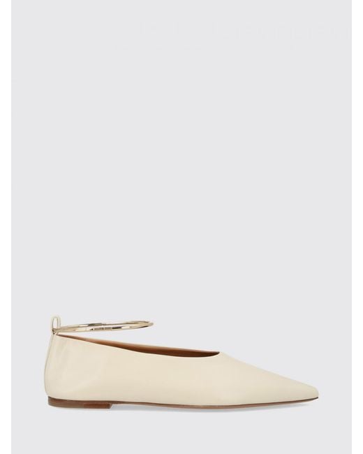 Jil Sander Natural Leather Ballerinas