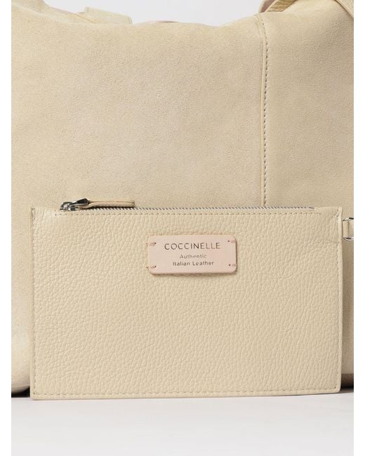 Coccinelle Natural C-Me Easy Suede Bag