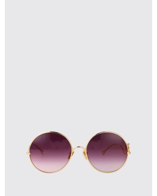 Chloé Purple ChloÉ Metal Panthos Sunglasses