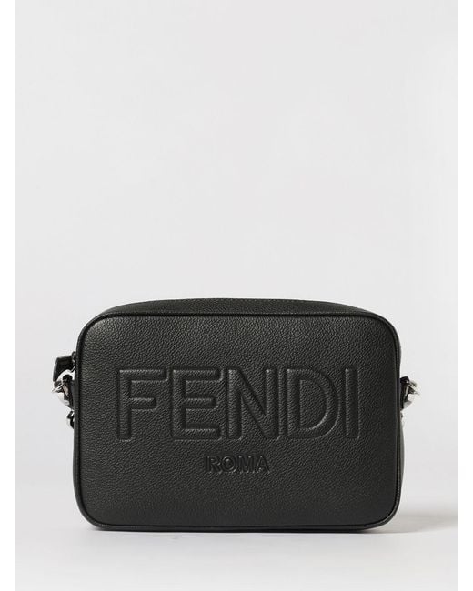 Borsa Camera Case Roma di Fendi in Black da Uomo