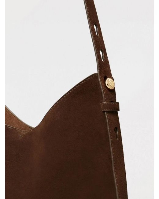 Tory Burch Brown Schultertasche Damen