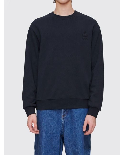 A.P.C. Blue Sweatshirt for men