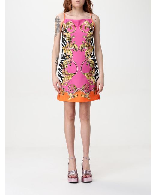 Versace Jeans Couture Pink Dress
