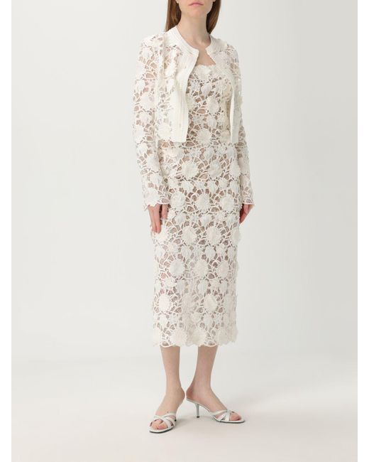 Ermanno Scervino Natural Lace Jacket