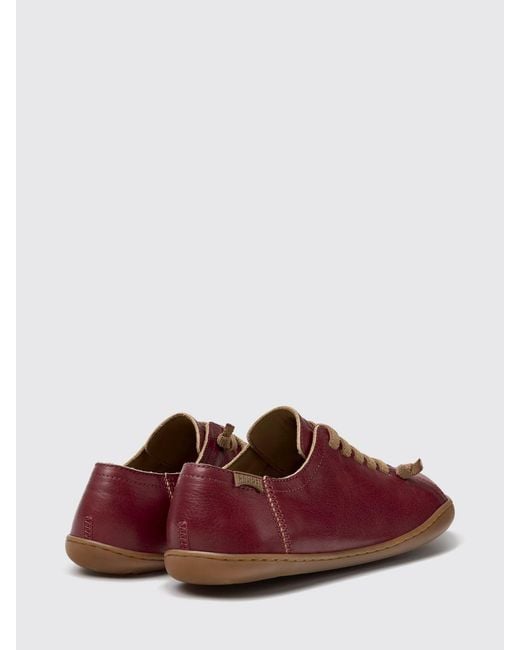 Camper Red Peu Slip-On Trainers