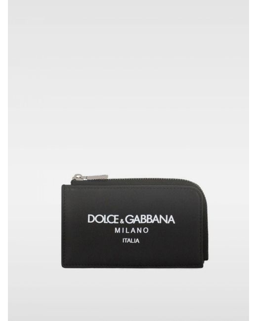 Cartera Dolce & Gabbana de hombre de color Black