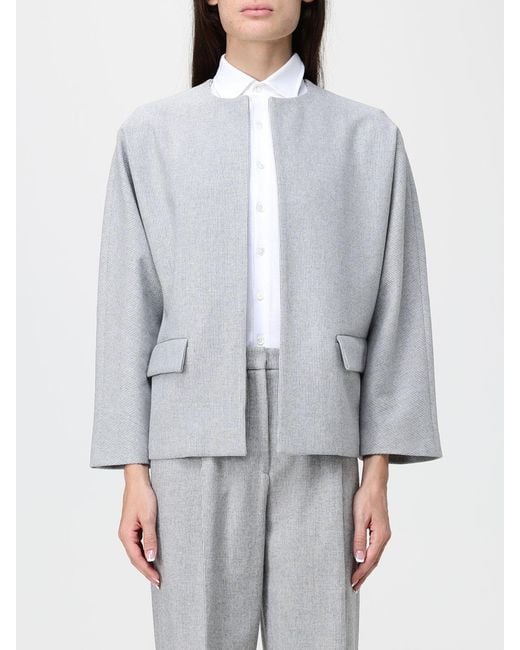 Liviana Conti Gray Jacket
