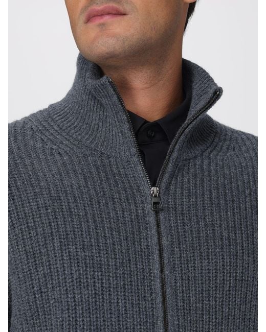Boss Gray Sweater for men