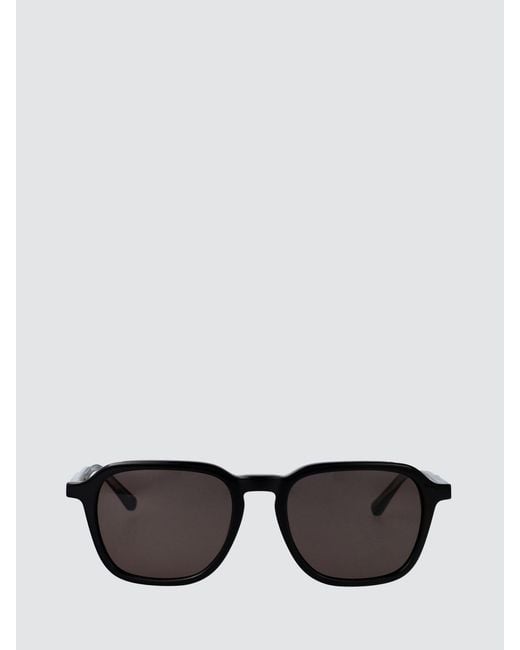 Calvin Klein White Aviator Acetate Sunglasses With Cr-39 Lenses for men