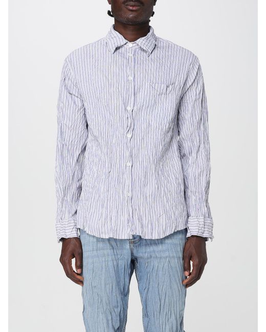 Camisa Hombre Bottega Veneta de hombre de color Blue