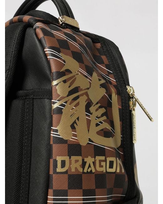 Sprayground Multicolor Kung Fu Panda Po Checker Print Backpack With Laptop Pocket for men