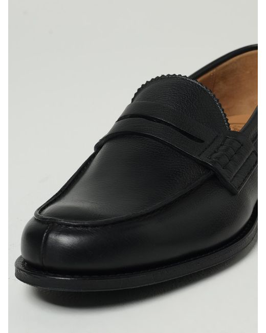 Church's Black Elegant Footwear With A Timeless Design Ideal For Daily Wear And Special Occasions for men