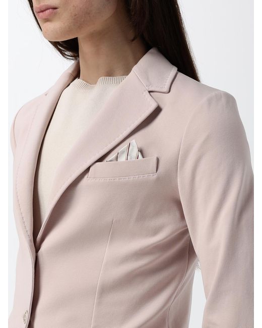 Circolo 1901 Natural Single Breasted Blazer