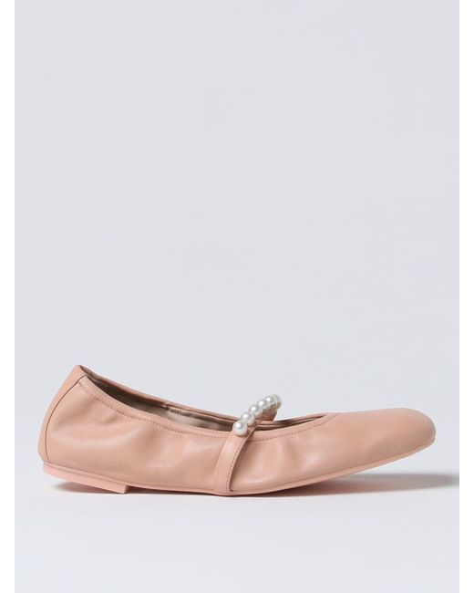 Stuart Weitzman Pink Ballet Flats