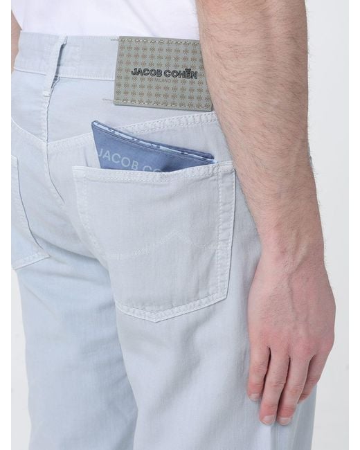 Jacob Cohen Blue Slim Fit Denim Jeans for men