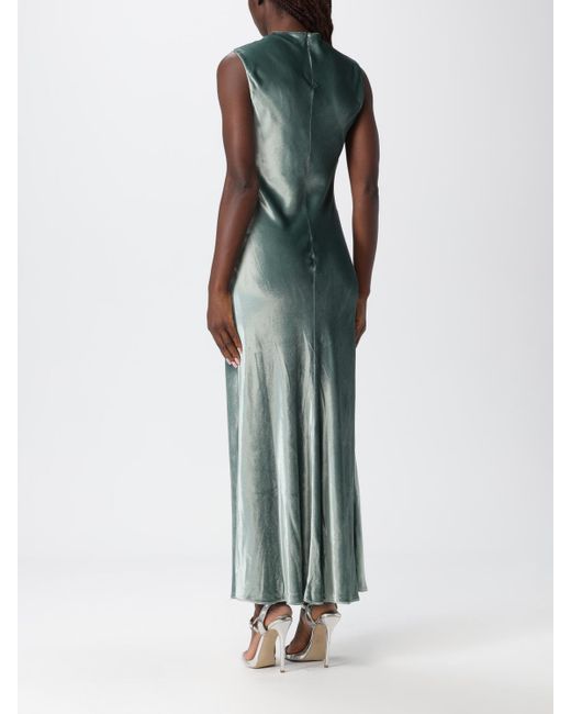 Alberta Ferretti Green Dress